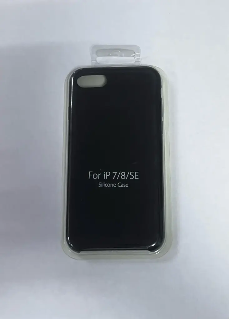 Чехол для Iphone 7/8/SE silicon черный