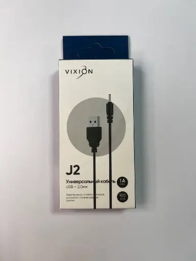 Кабель Vixion USB -2.0 mm J2 1A, 1m.