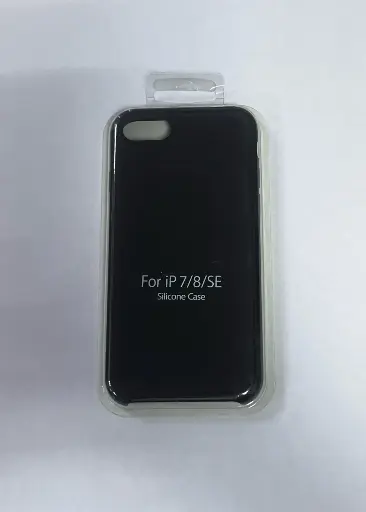 Чехол для Iphone 7/8/SE silicon черный